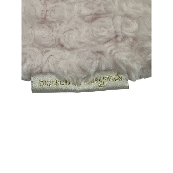 Blankets and Beyond Swirled Lovey Soother Security Blanket Puppy Dog Pink Soft‎ - Picture 3 of 6
